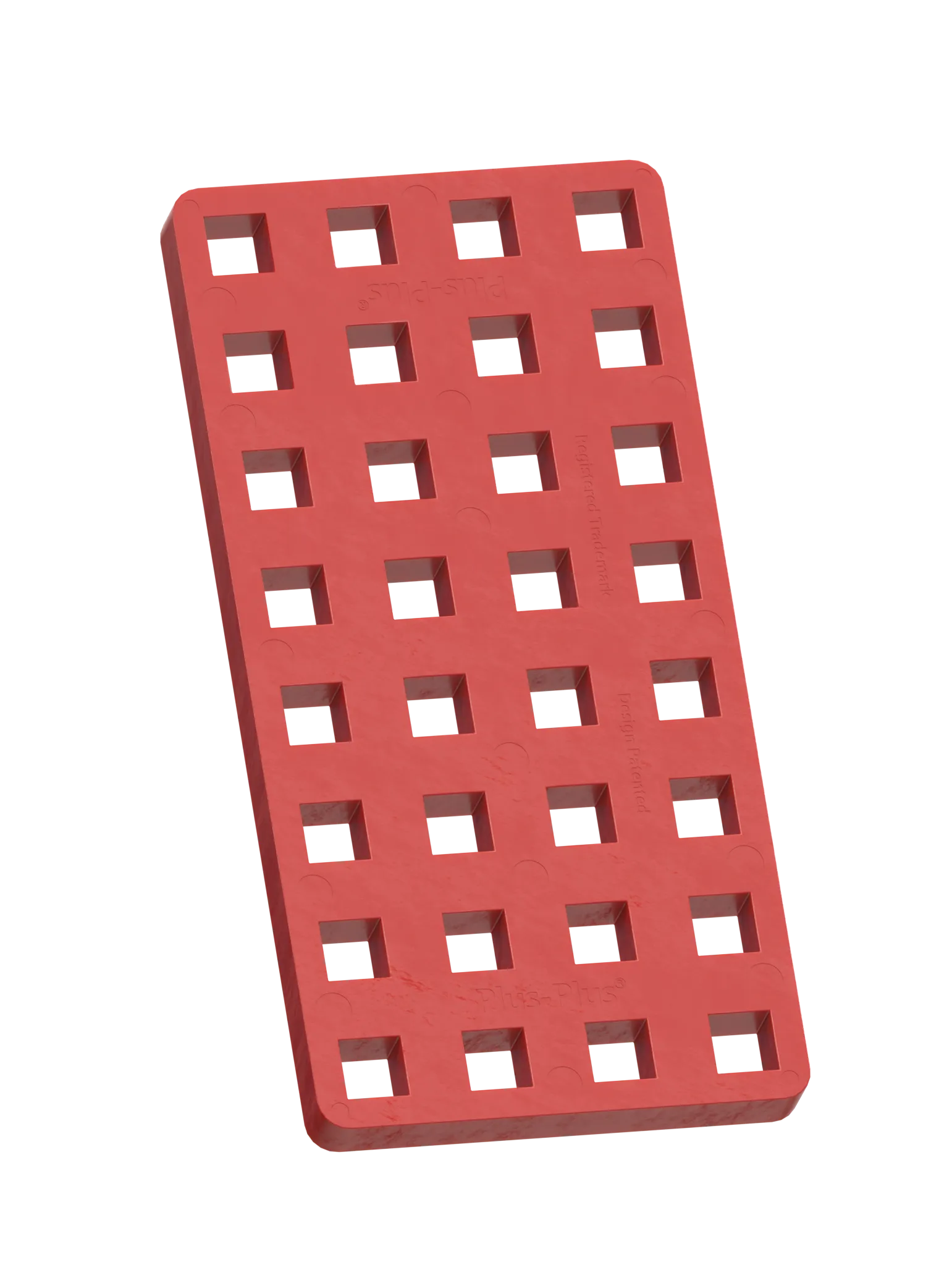 BIG – Röd Byggplatta